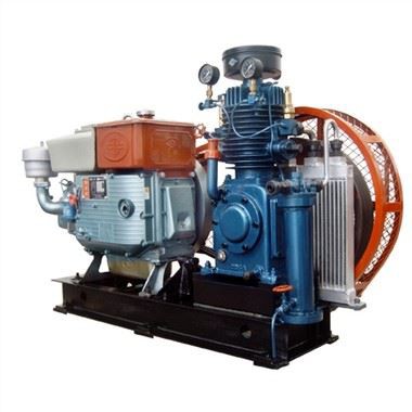 Dieselmoottorikäyttöinen Marine-mäntä-ilmakompressori